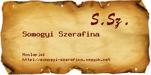 Somogyi Szerafina névjegykártya